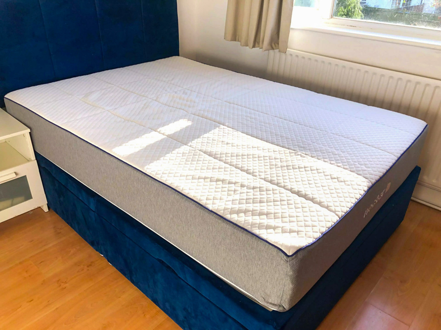 Nectar Hybrid mattress on bed